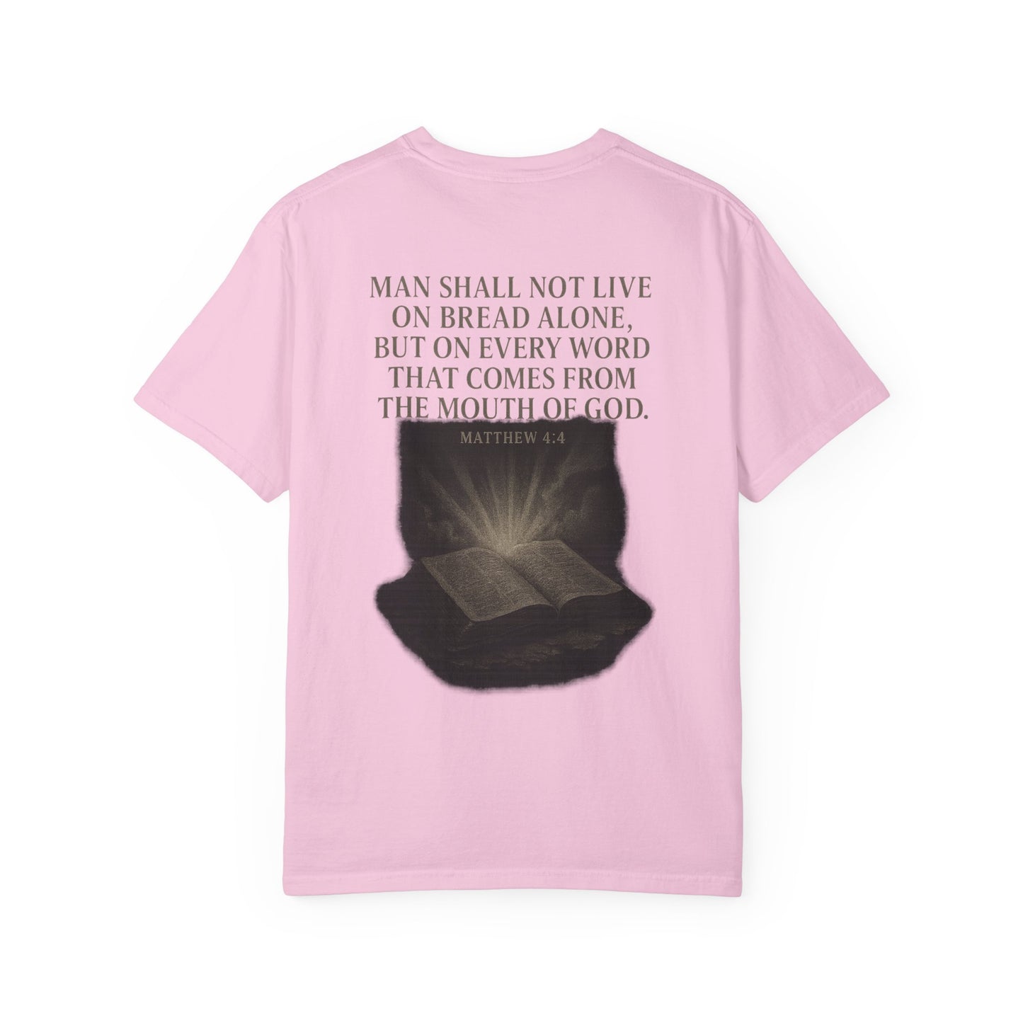 Man Shall Not Live on Bread Alone Short Sleeve