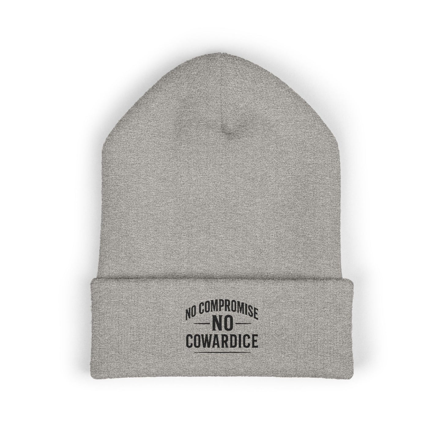 No Compromise No Cowardice Beanie