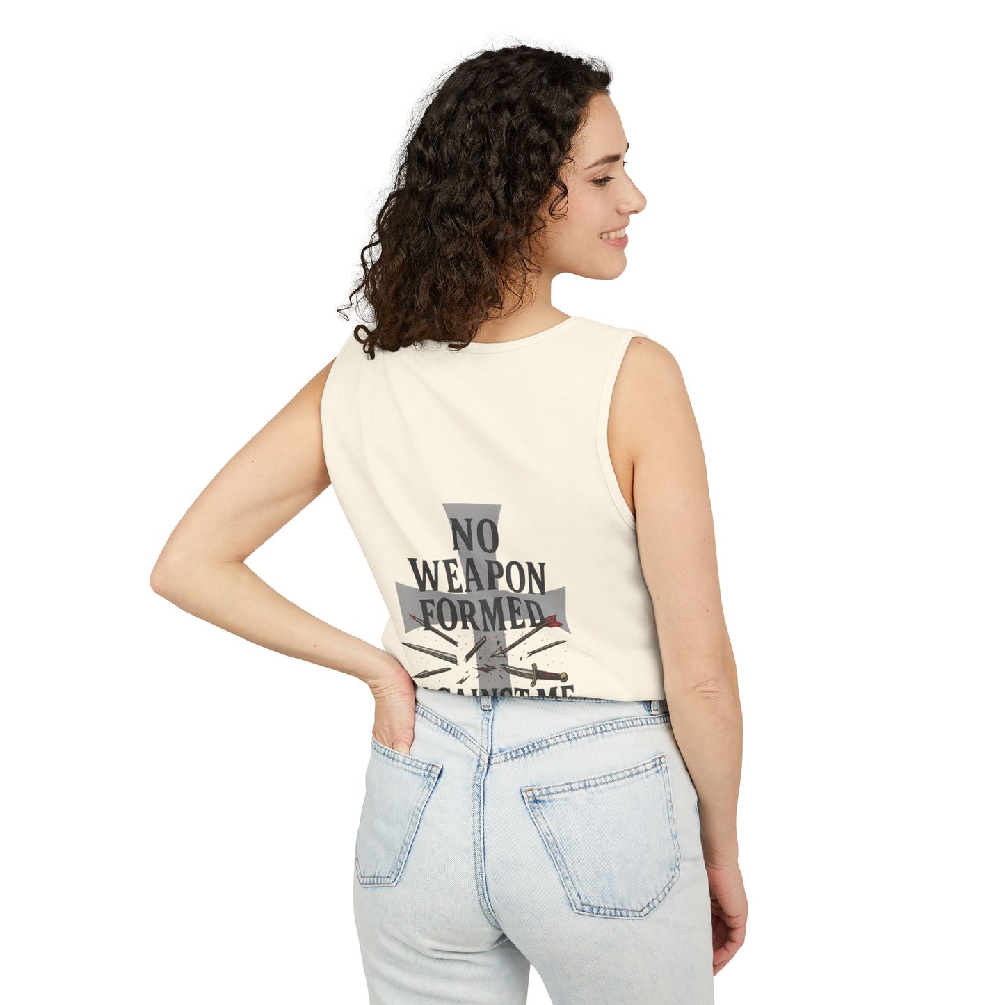 No Weapon Formed Tank Top