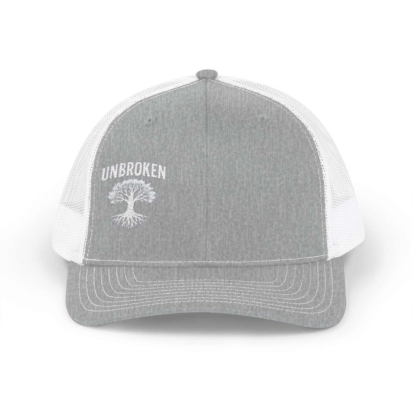 Unbroken Embroidered Snapback Trucker Cap