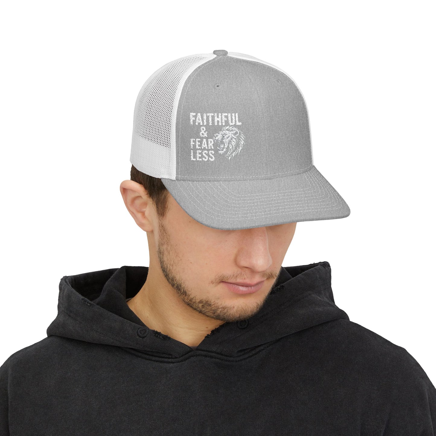 Faithful & Fearless Snapback Trucker Cap