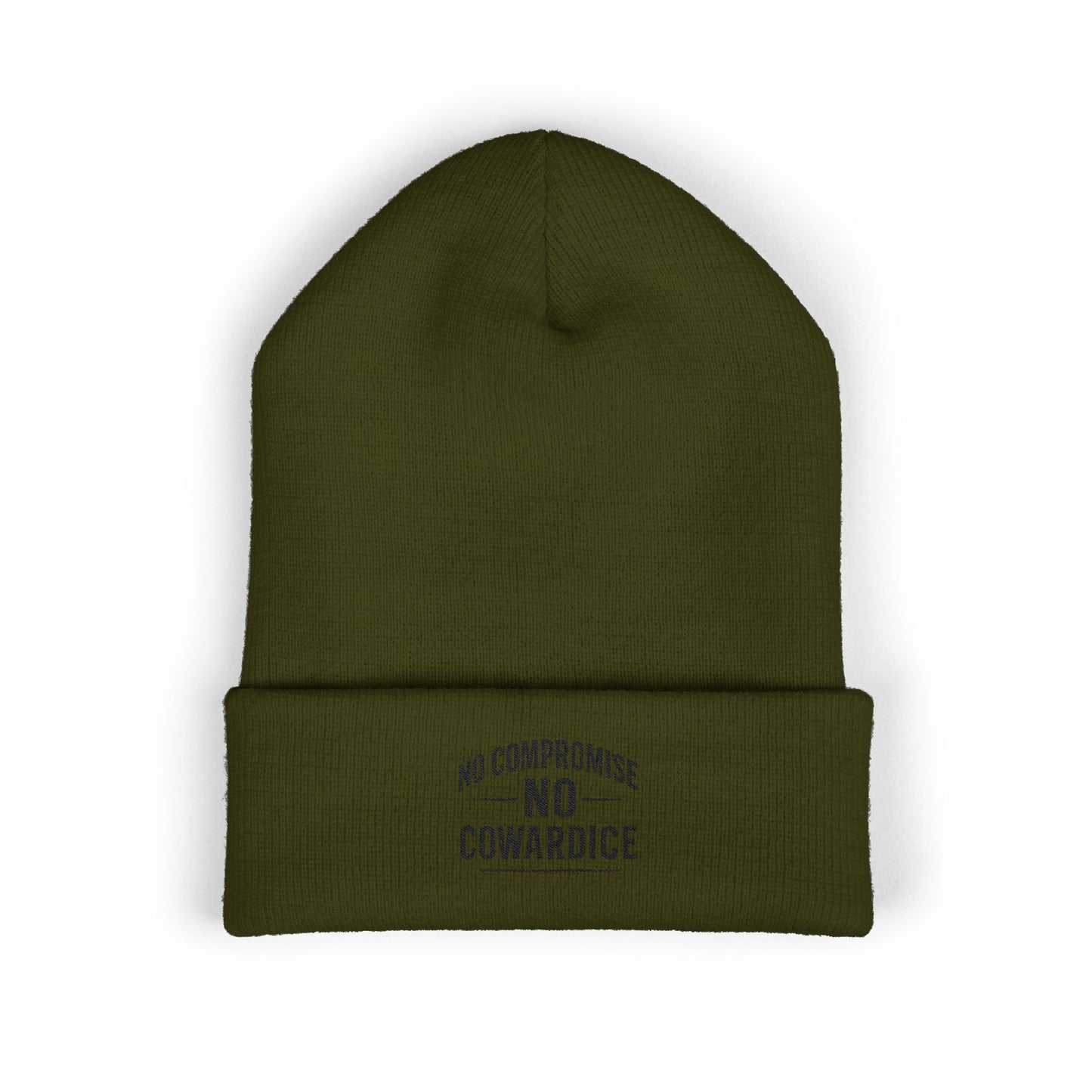 No Compromise No Cowardice Beanie