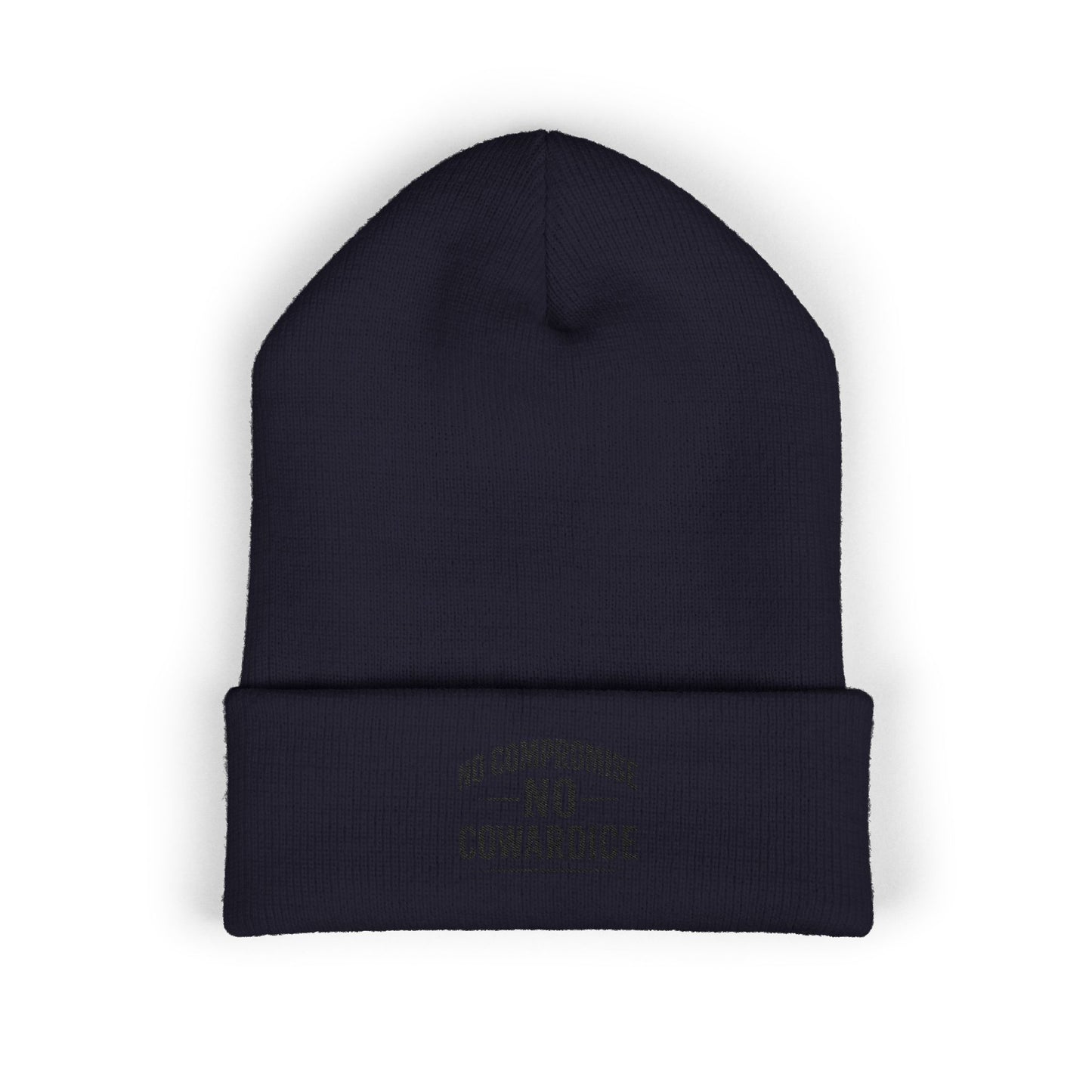 No Compromise No Cowardice Beanie