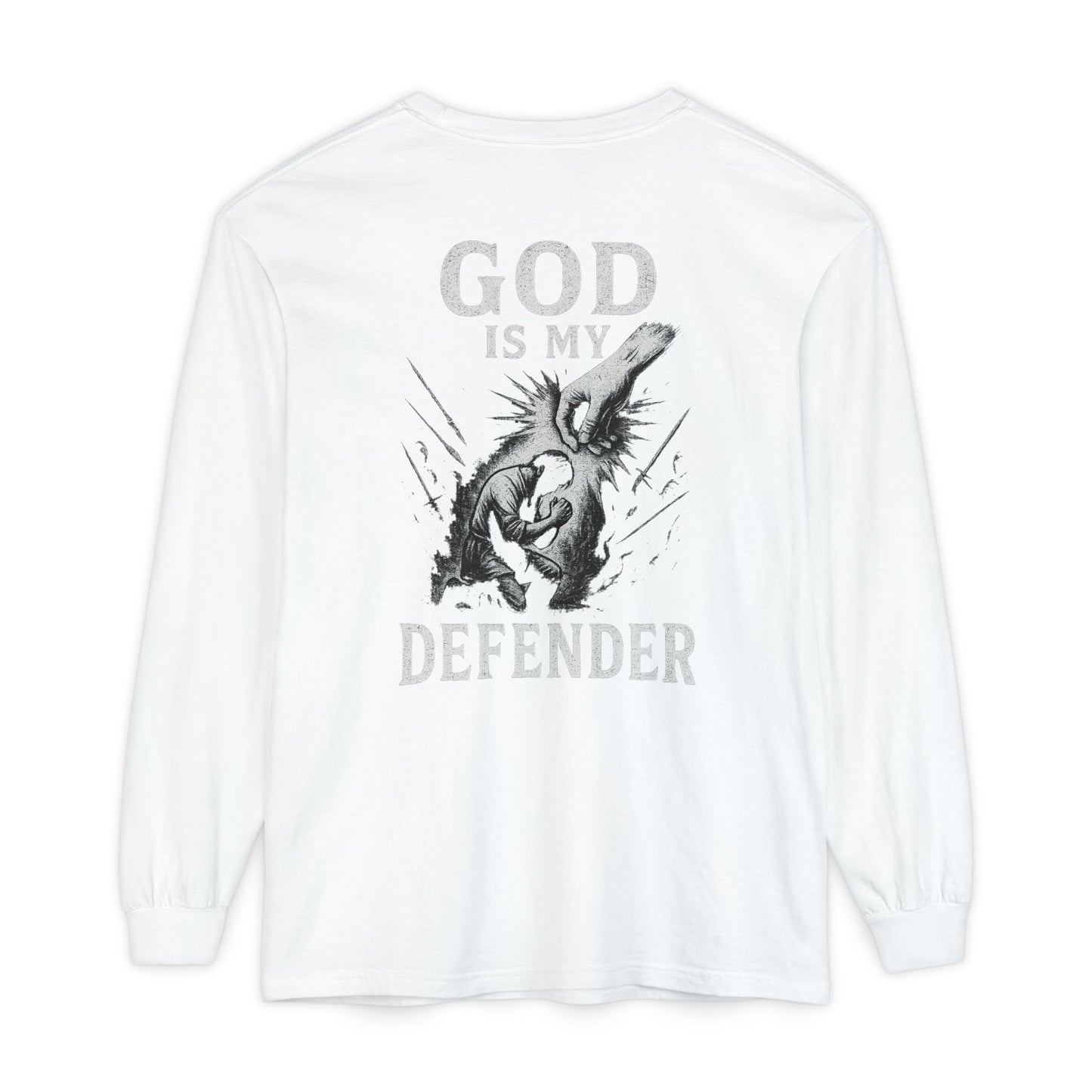 God is My Defender Long Sleeve