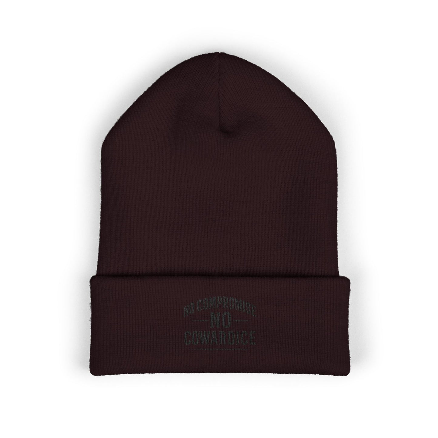 No Compromise No Cowardice Beanie