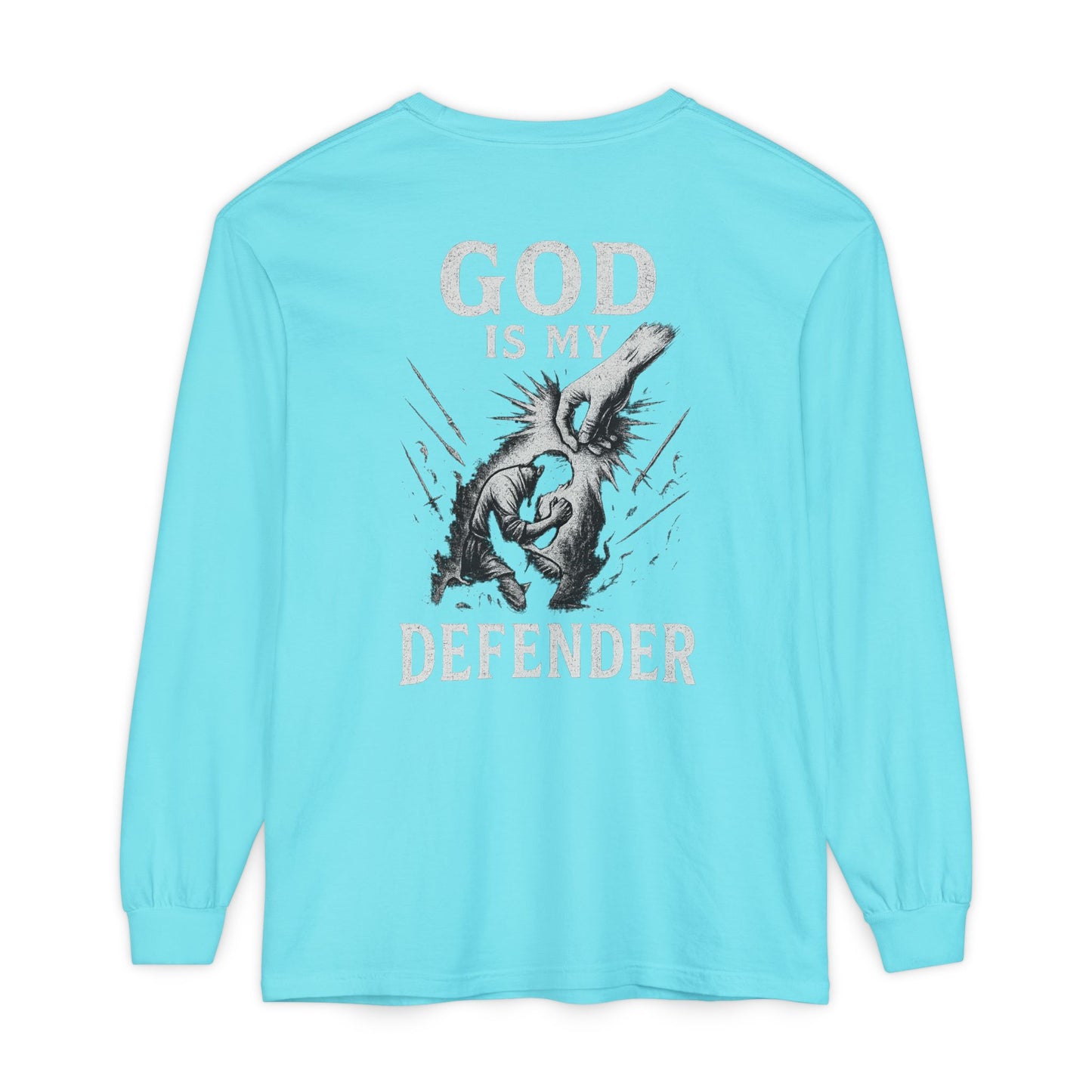 God is My Defender Long Sleeve