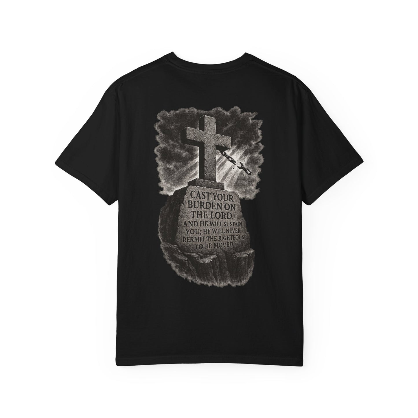 Cast Your Burden On The Lord Short Sleeve