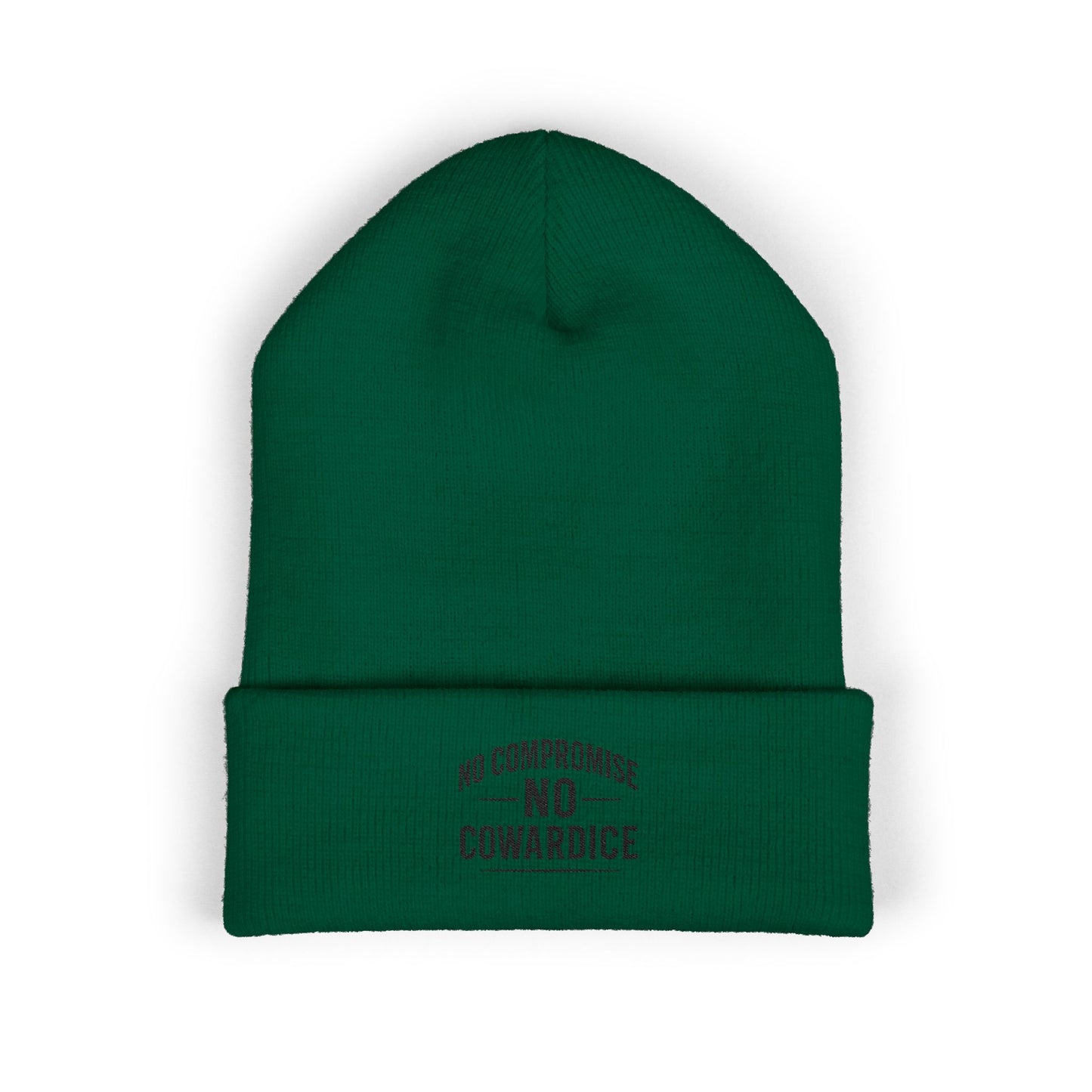 No Compromise No Cowardice Beanie