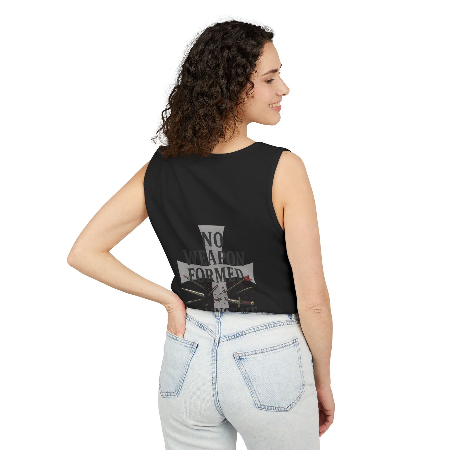 No Weapon Formed Tank Top