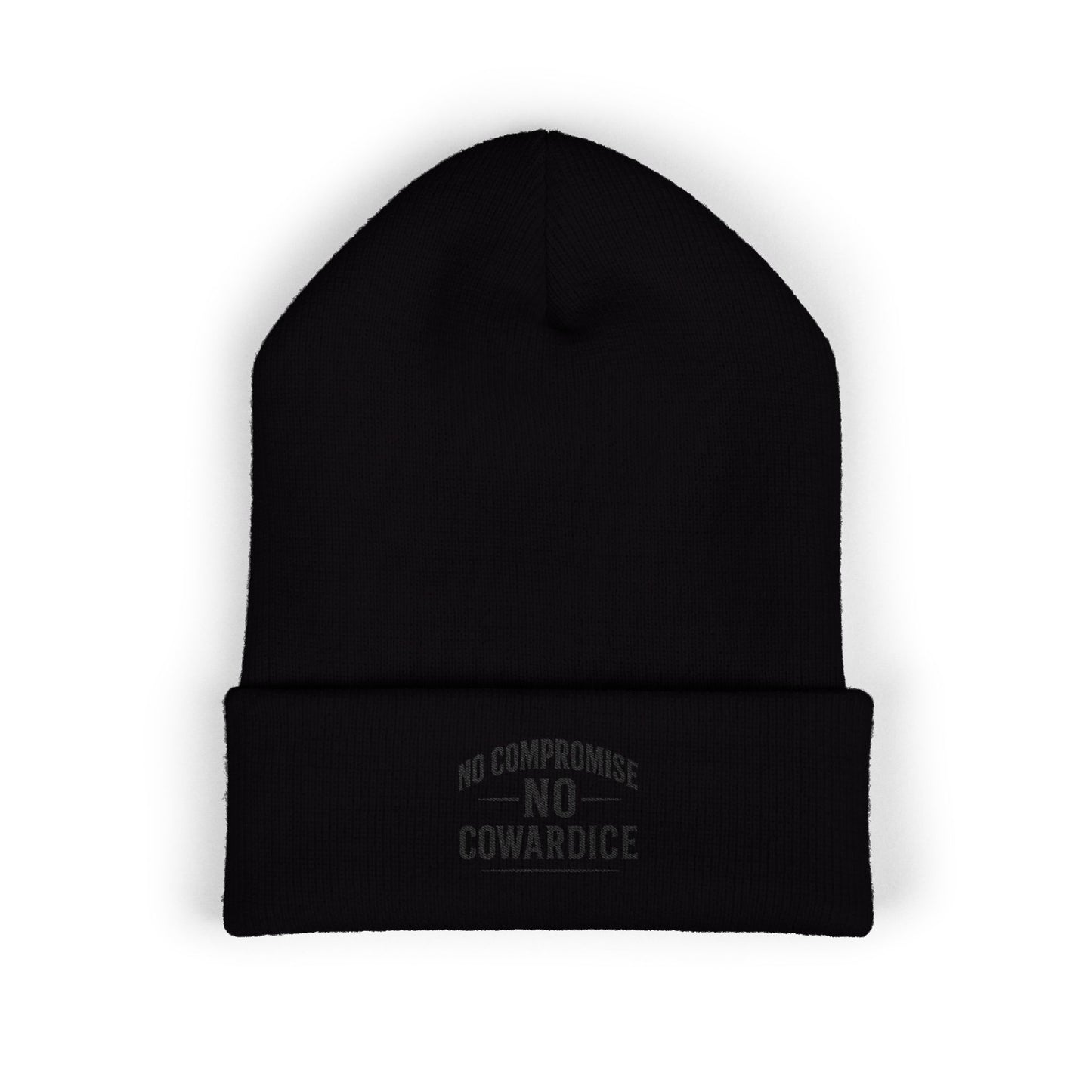 No Compromise No Cowardice Beanie