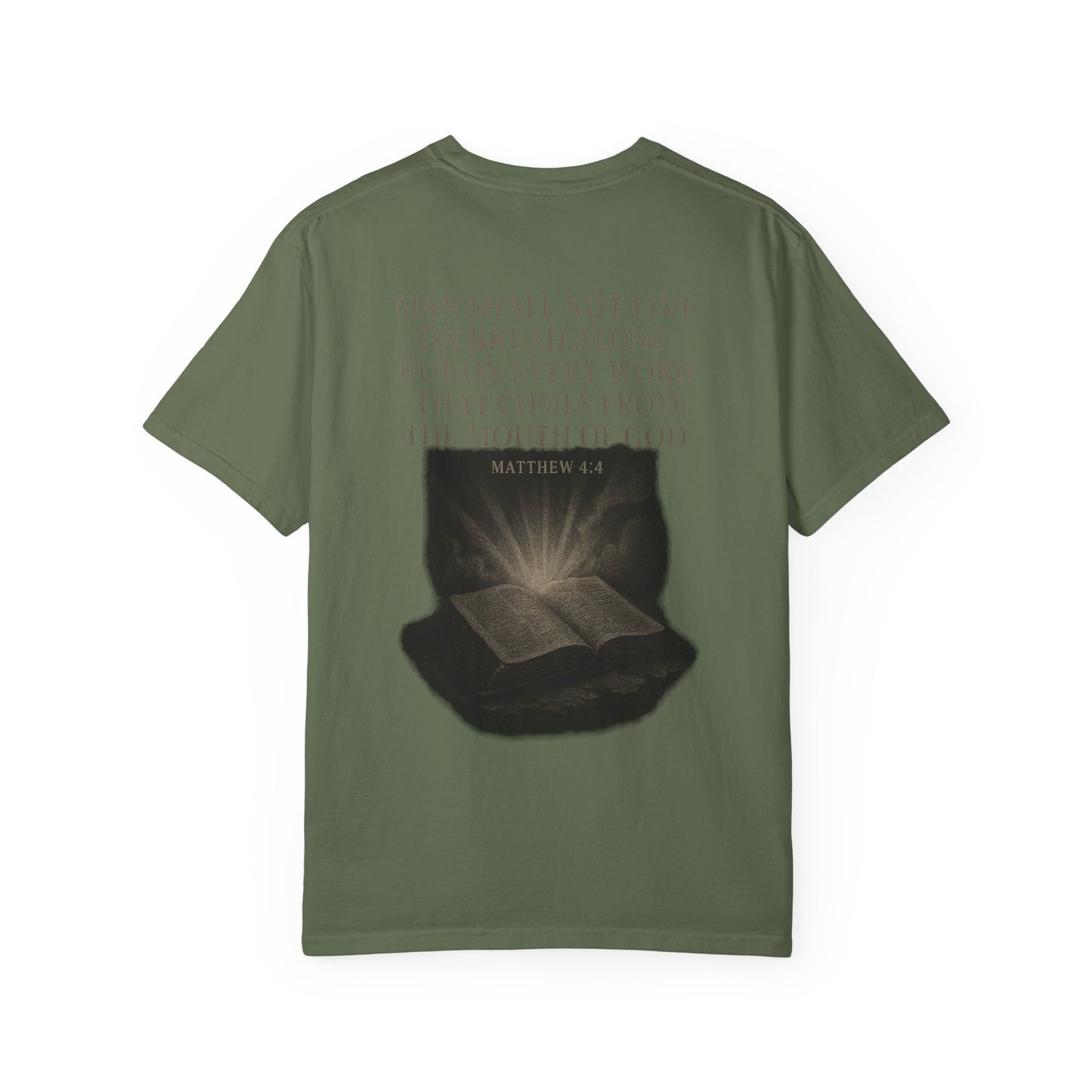 Man Shall Not Live on Bread Alone Short Sleeve