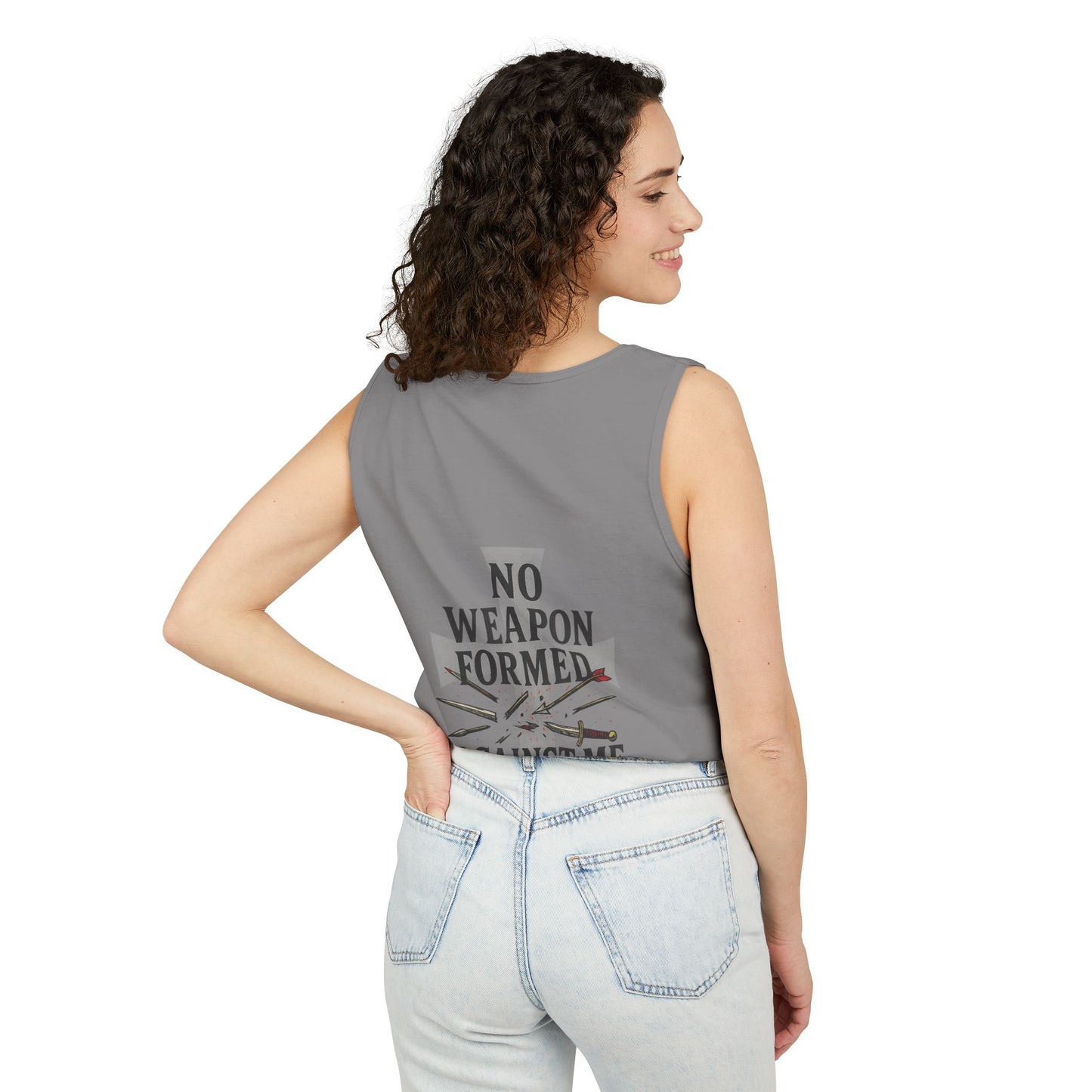 No Weapon Formed Tank Top