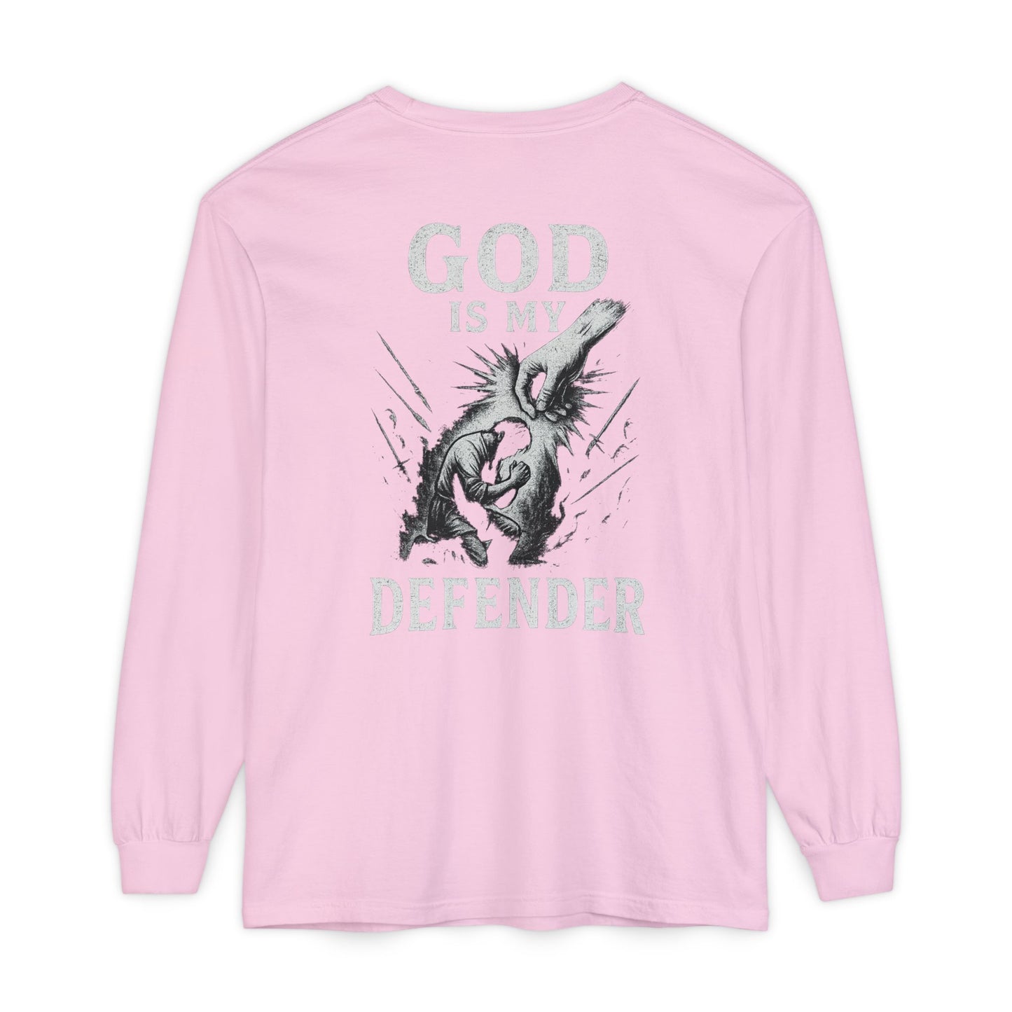 God is My Defender Long Sleeve