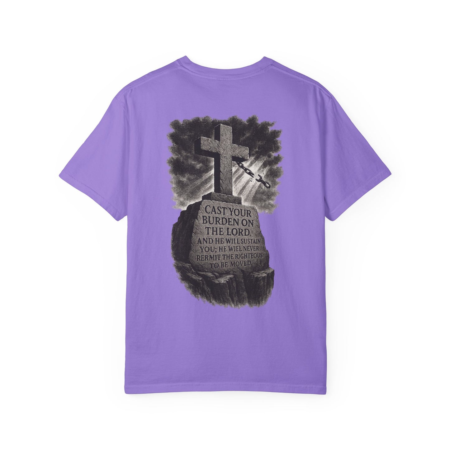 Cast Your Burden On The Lord Short Sleeve