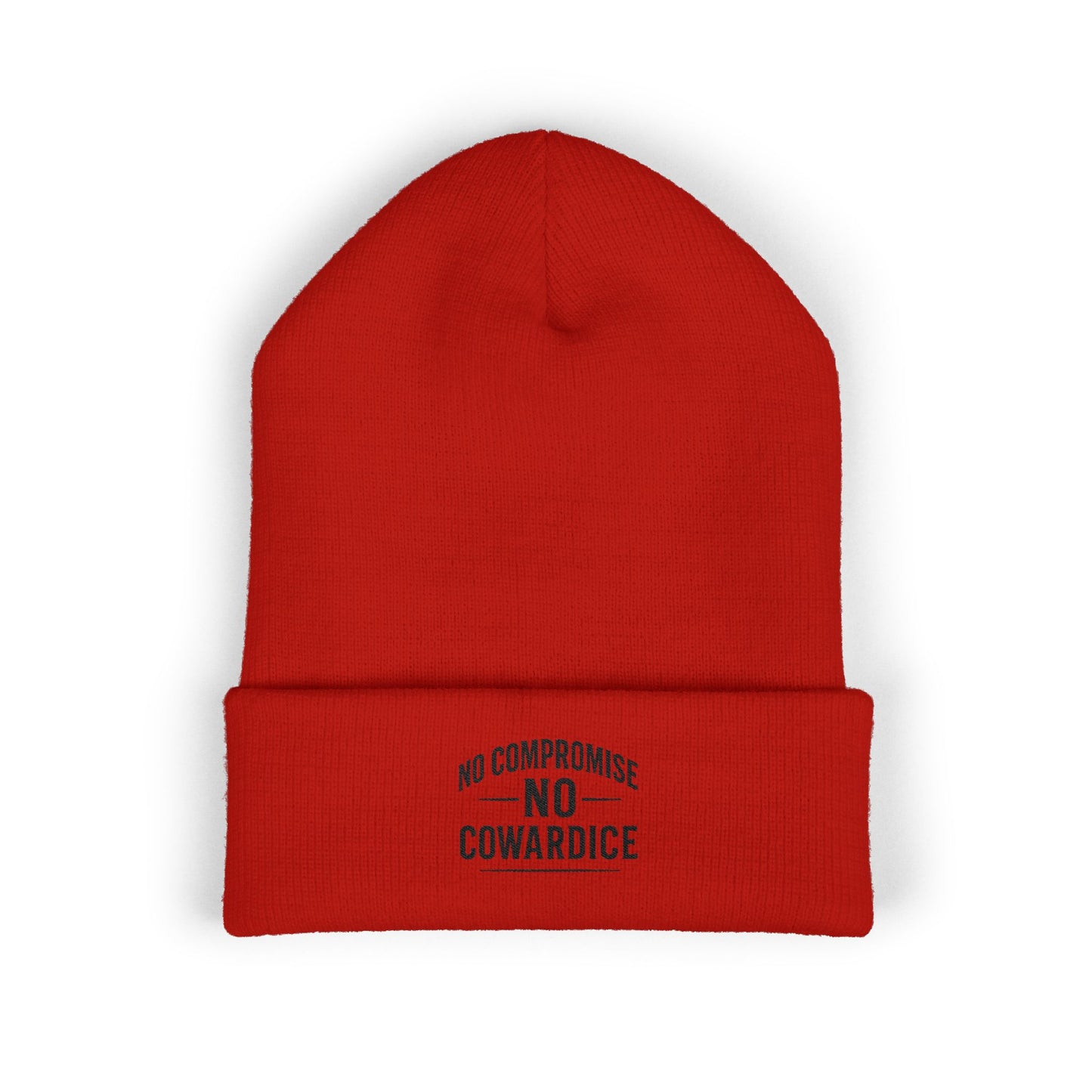 No Compromise No Cowardice Beanie