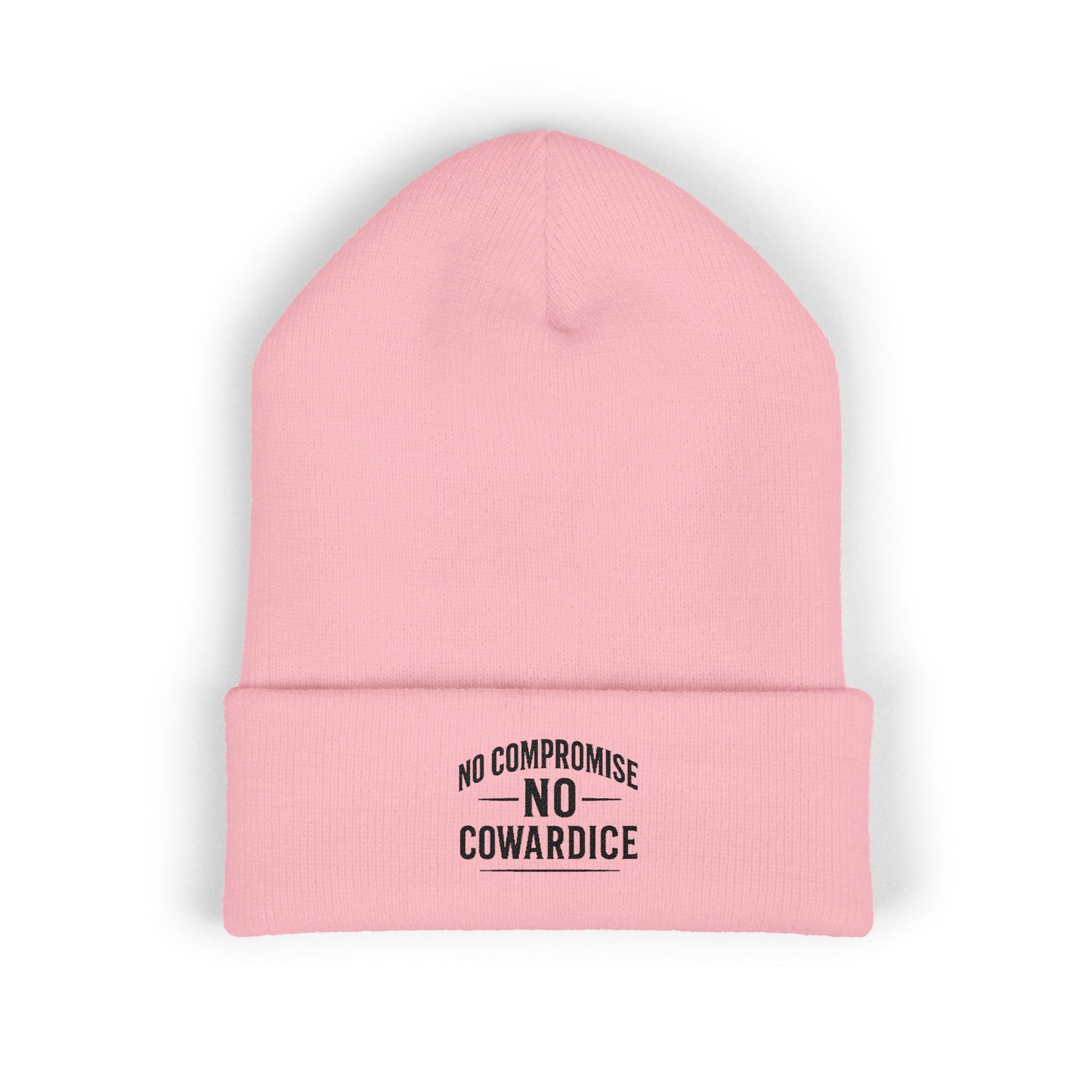 No Compromise No Cowardice Beanie