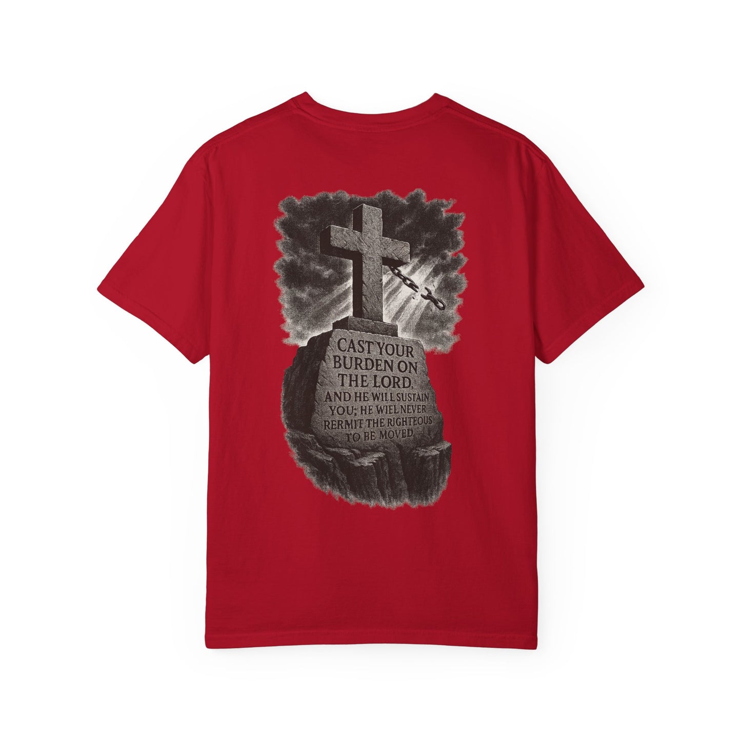 Cast Your Burden On The Lord Short Sleeve