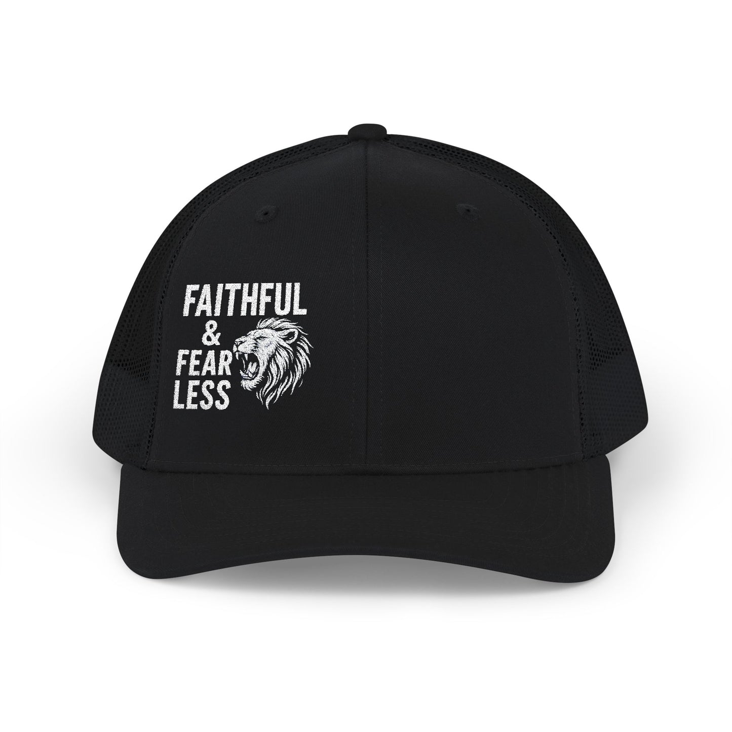 Faithful & Fearless Snapback Trucker Cap