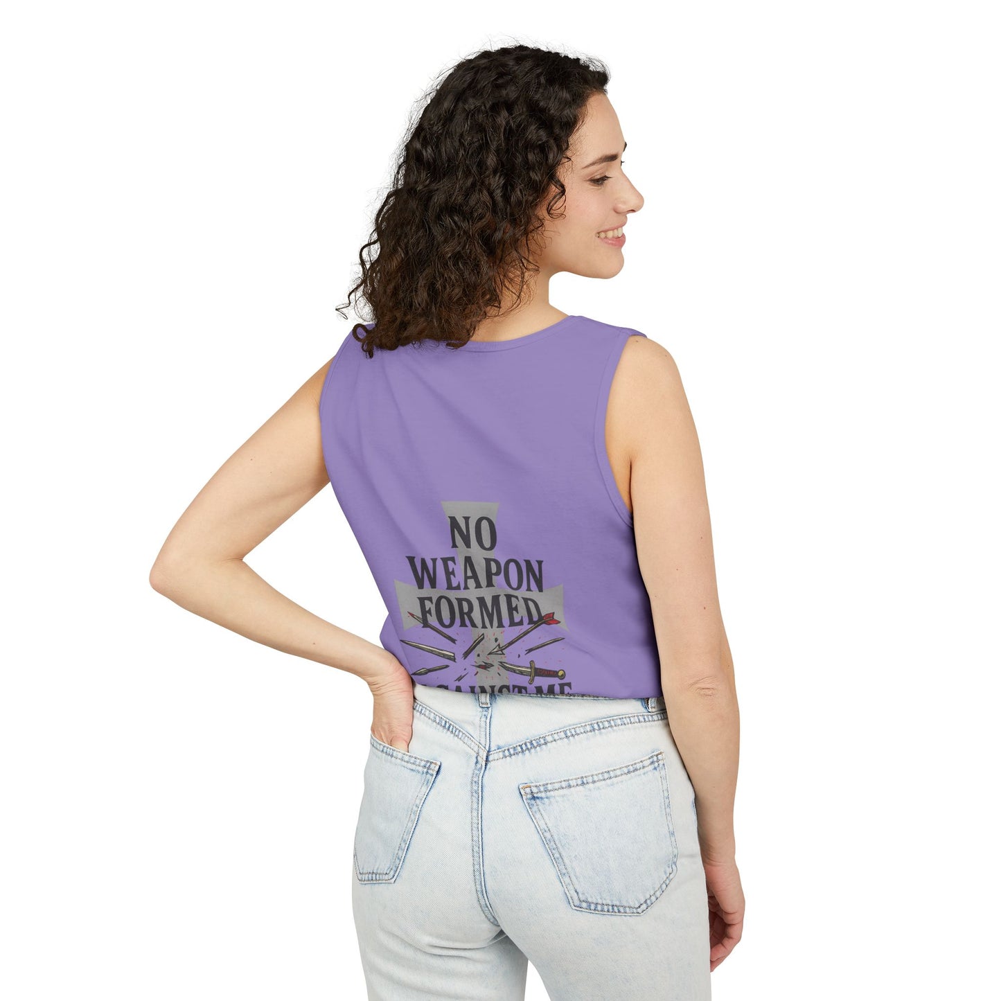 No Weapon Formed Tank Top