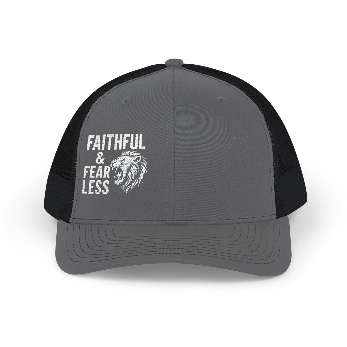Faithful & Fearless Snapback Trucker Cap