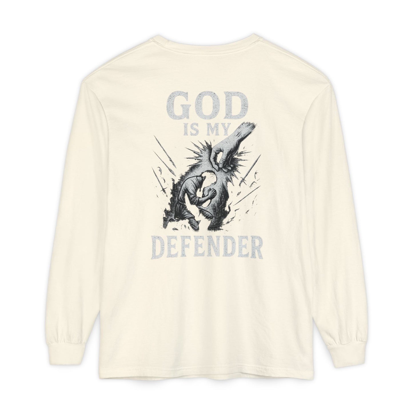 God is My Defender Long Sleeve