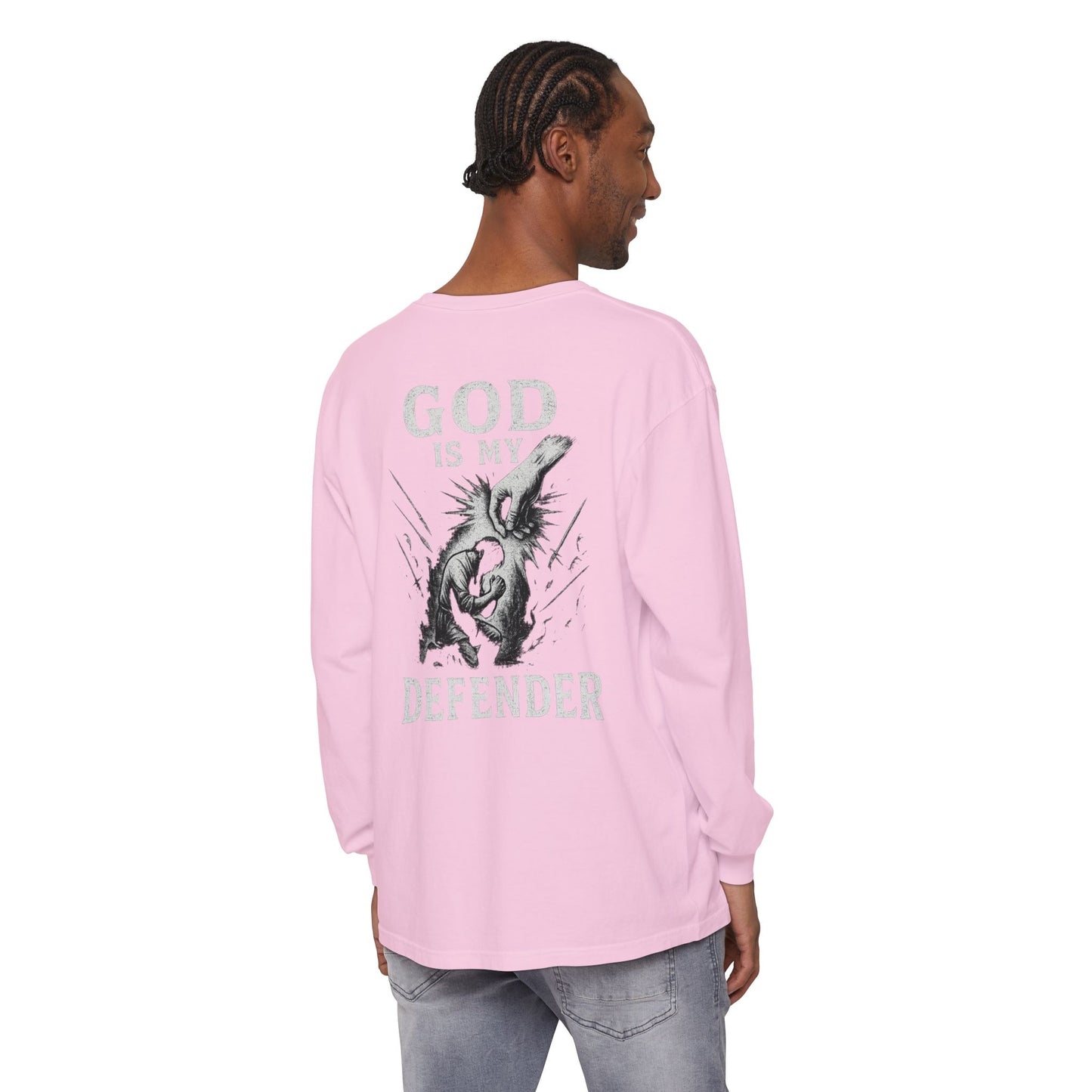 God is My Defender Long Sleeve