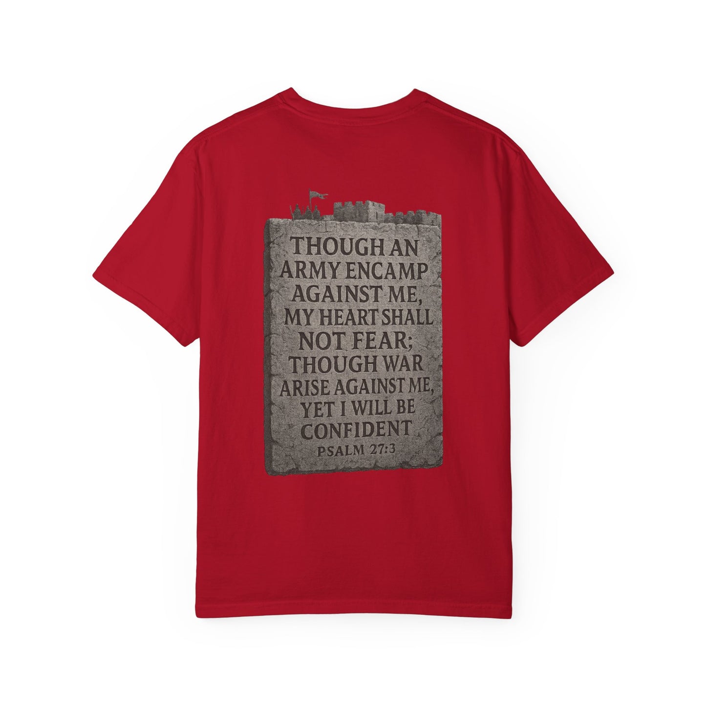 Though An Army Stands Against Me Short Sleeve