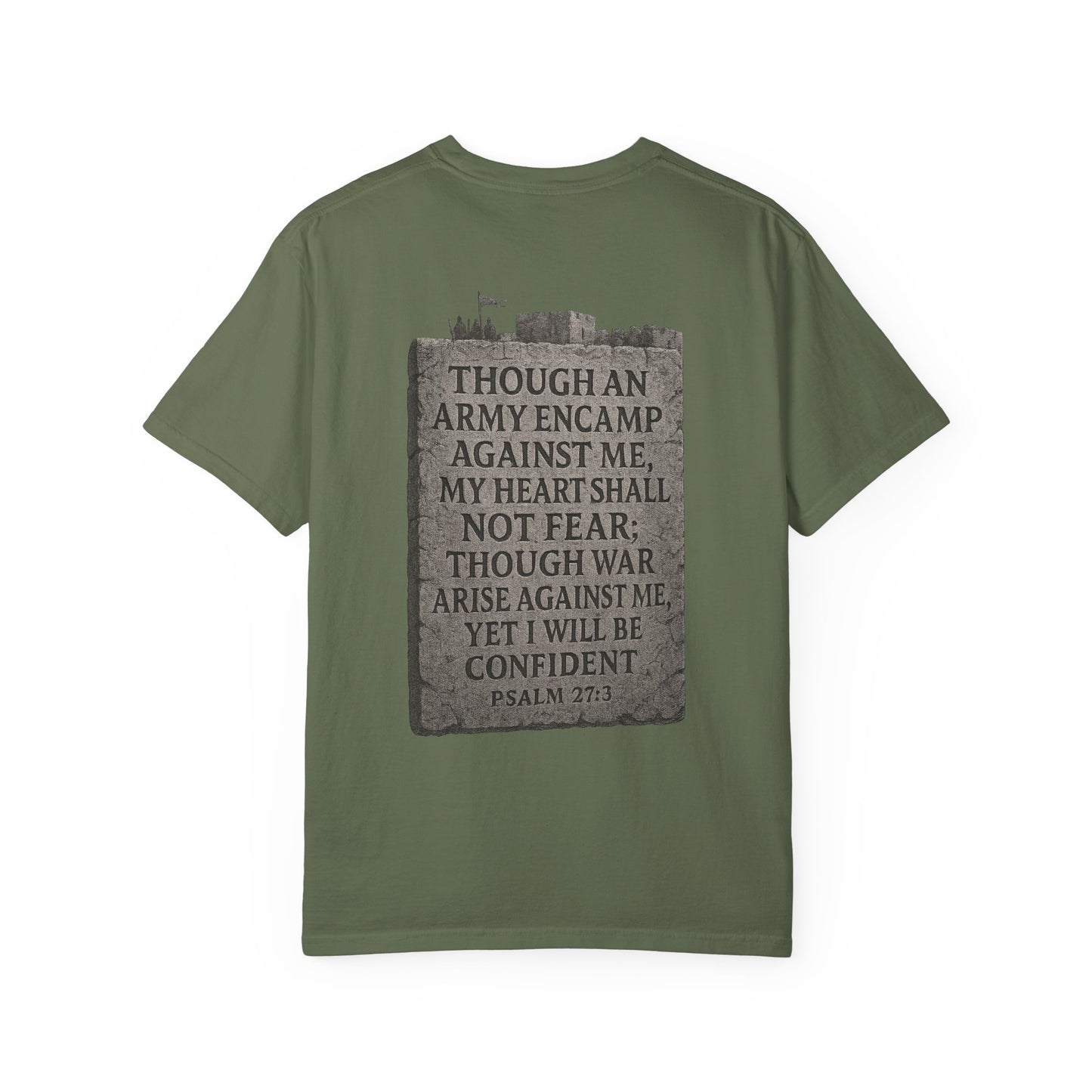 Though An Army Stands Against Me Short Sleeve
