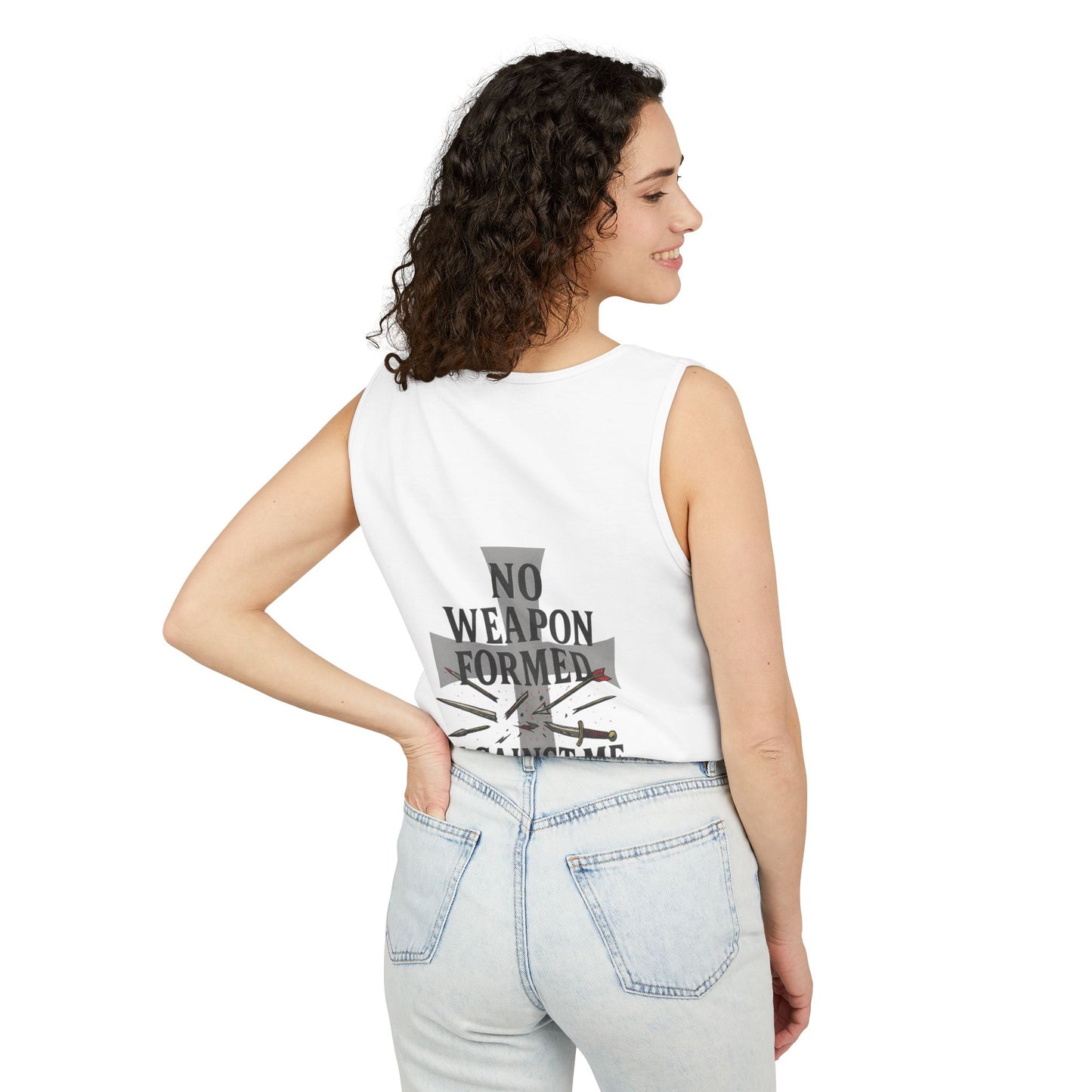 No Weapon Formed Tank Top