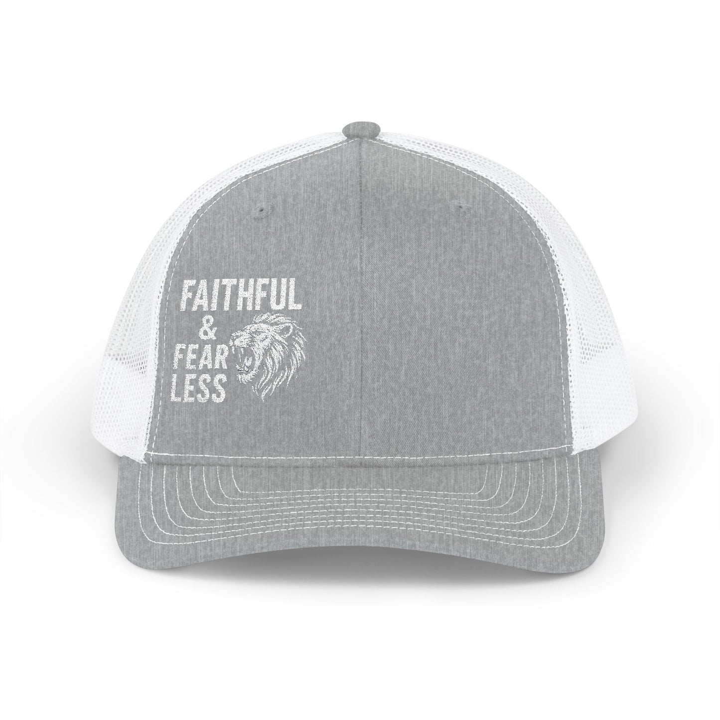Faithful & Fearless Snapback Trucker Cap