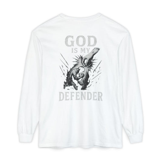 God is My Defender Long Sleeve