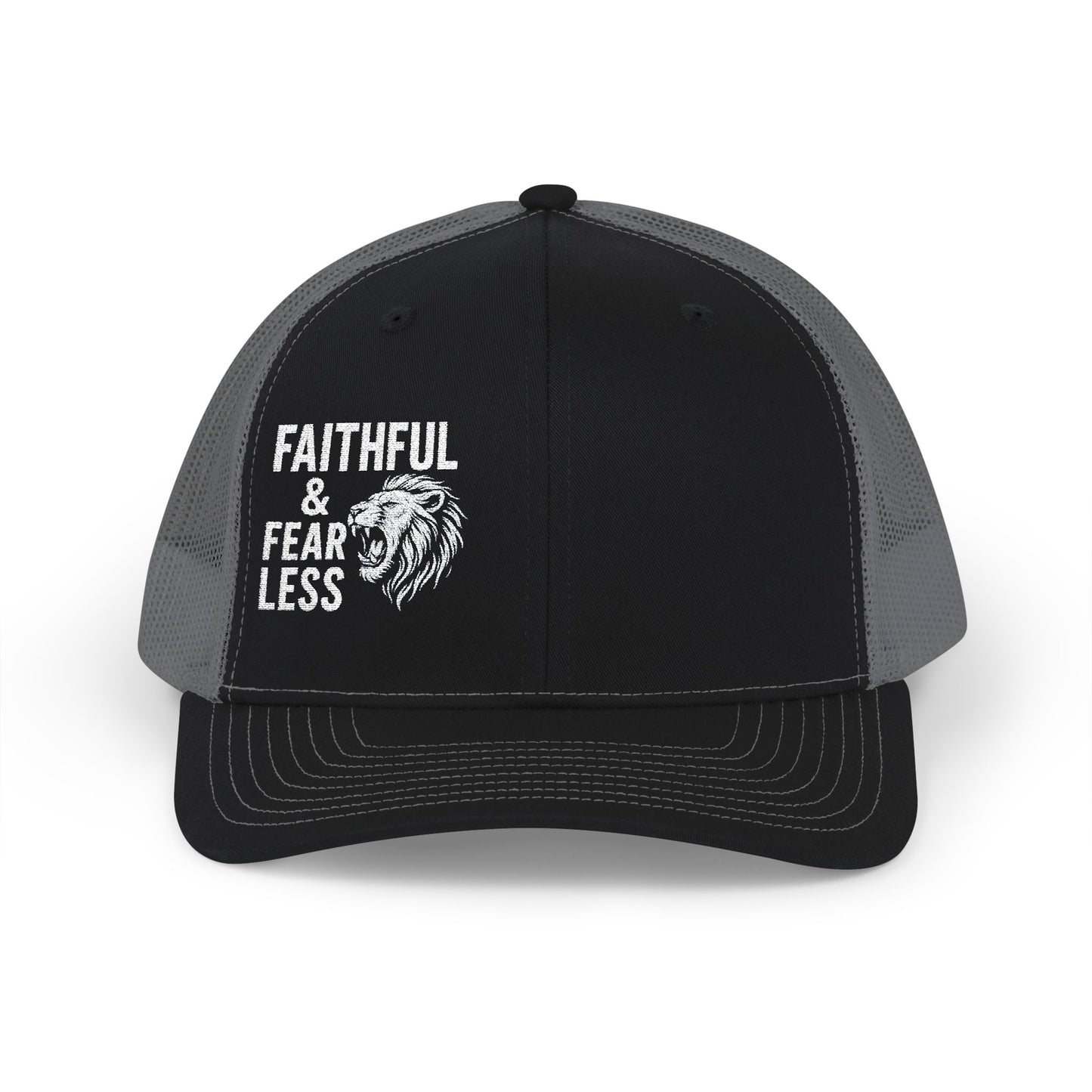 Faithful & Fearless Snapback Trucker Cap