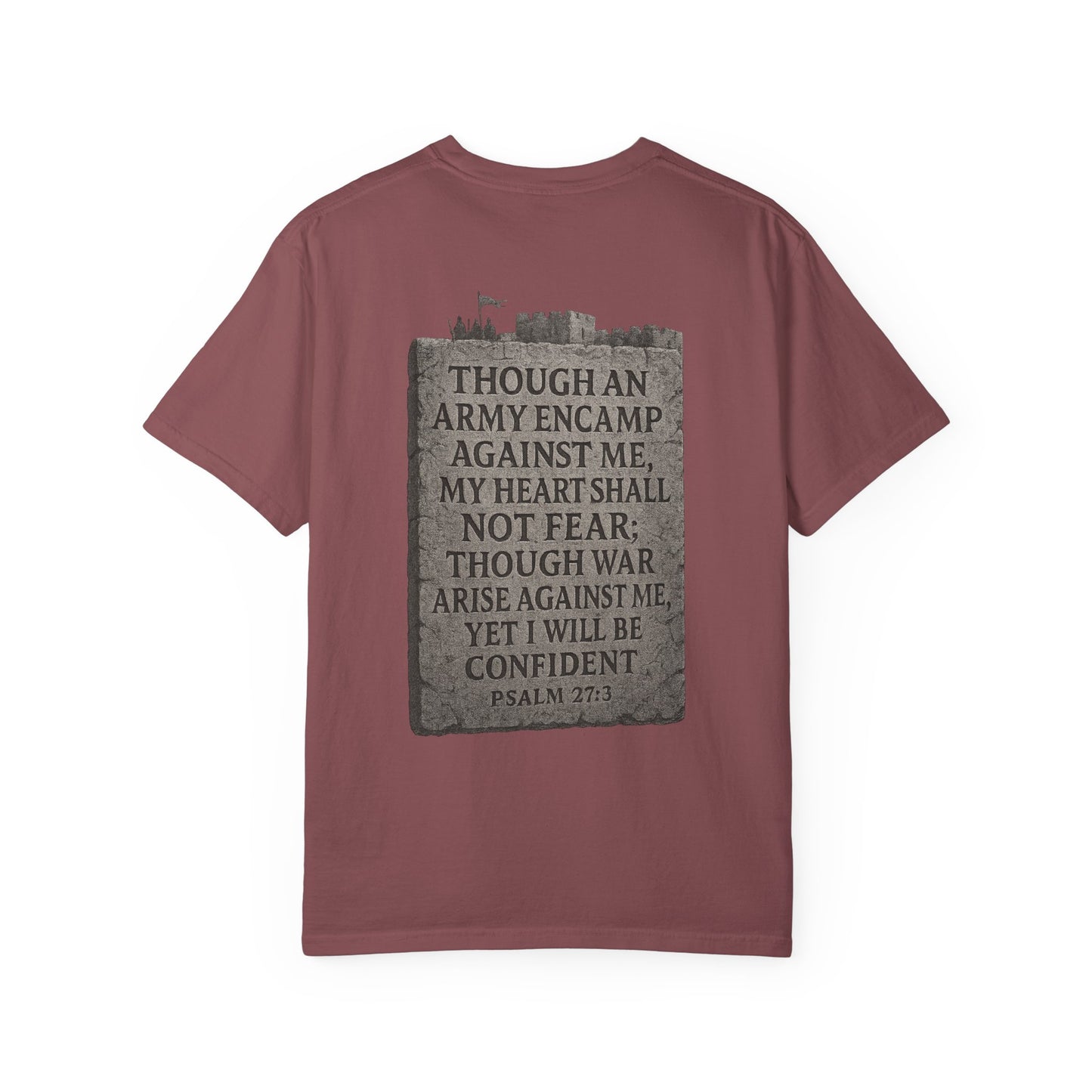 Though An Army Stands Against Me Short Sleeve