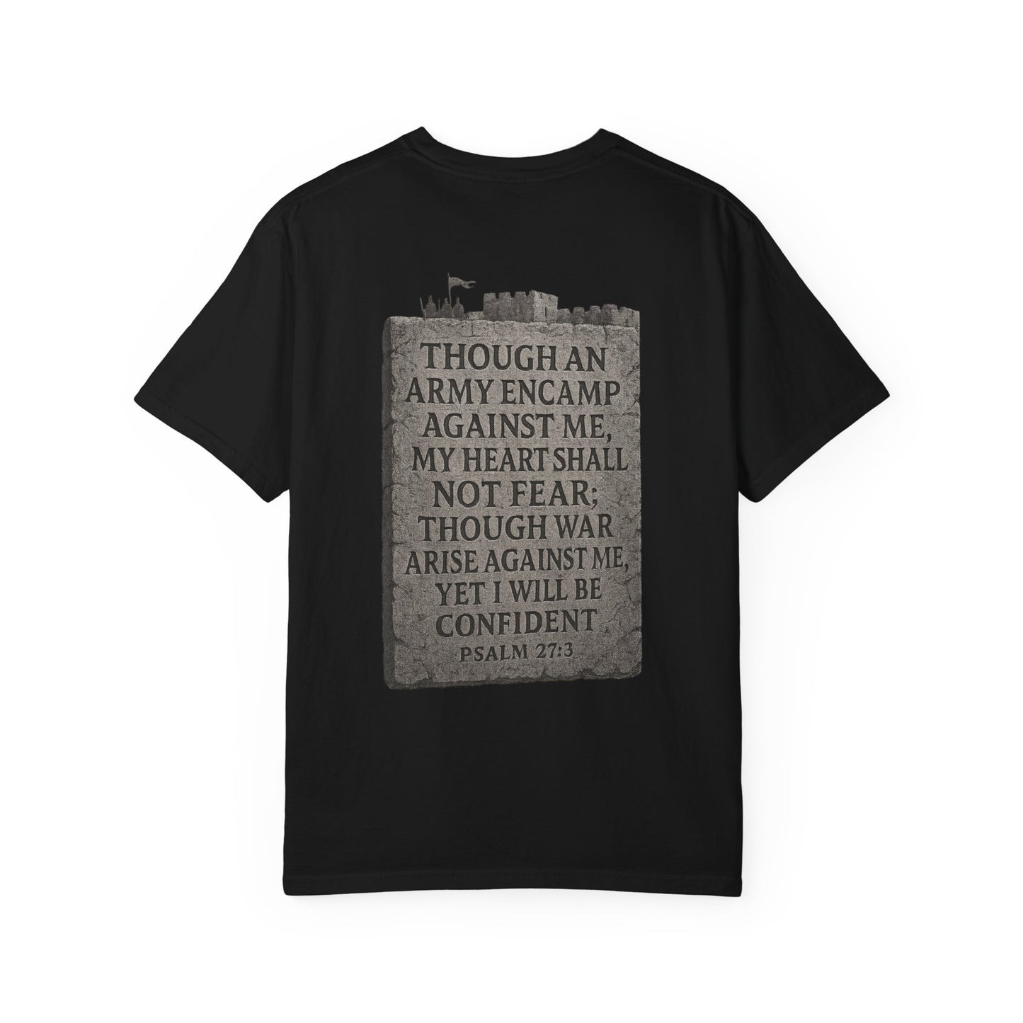 Though An Army Stands Against Me Short Sleeve