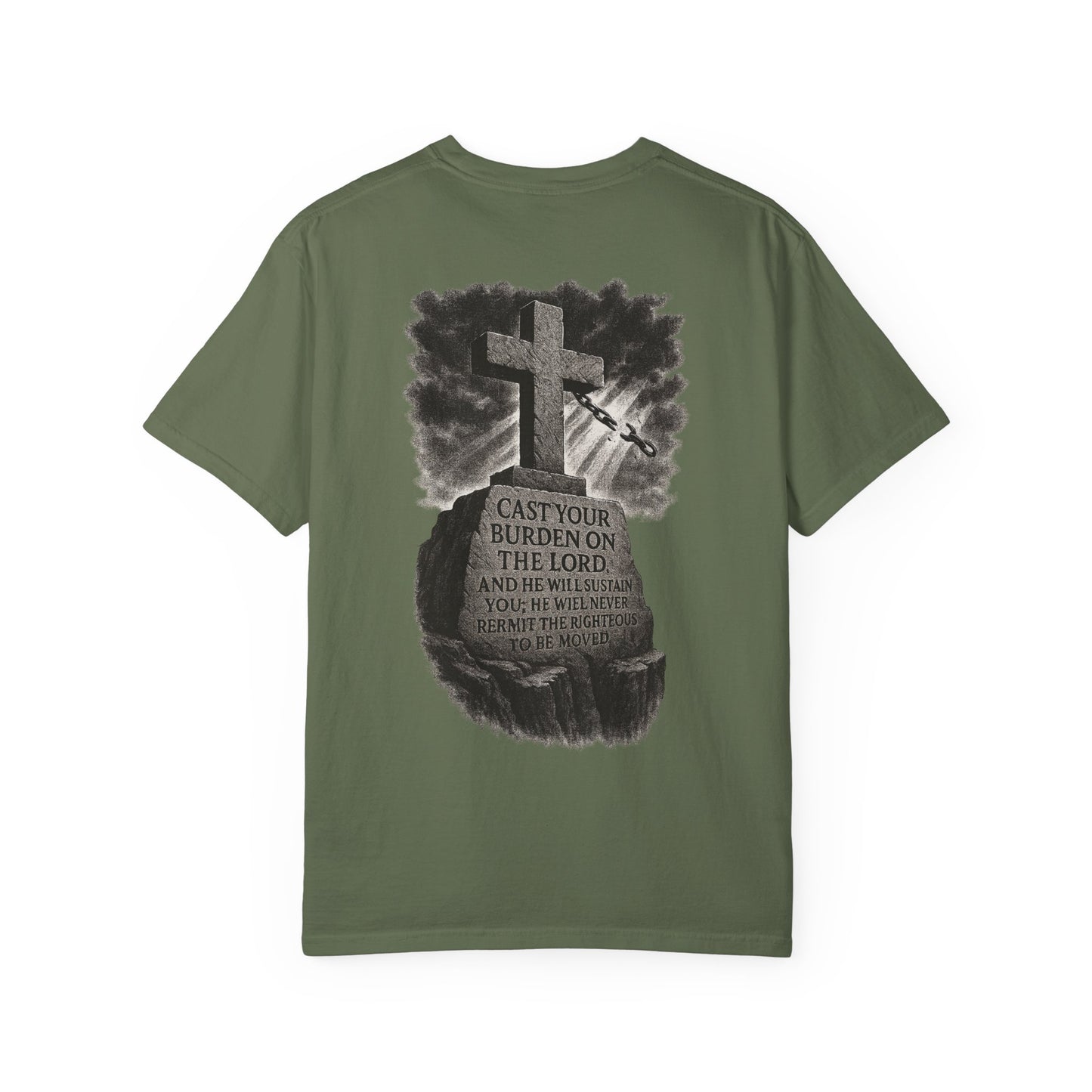 Cast Your Burden On The Lord Short Sleeve