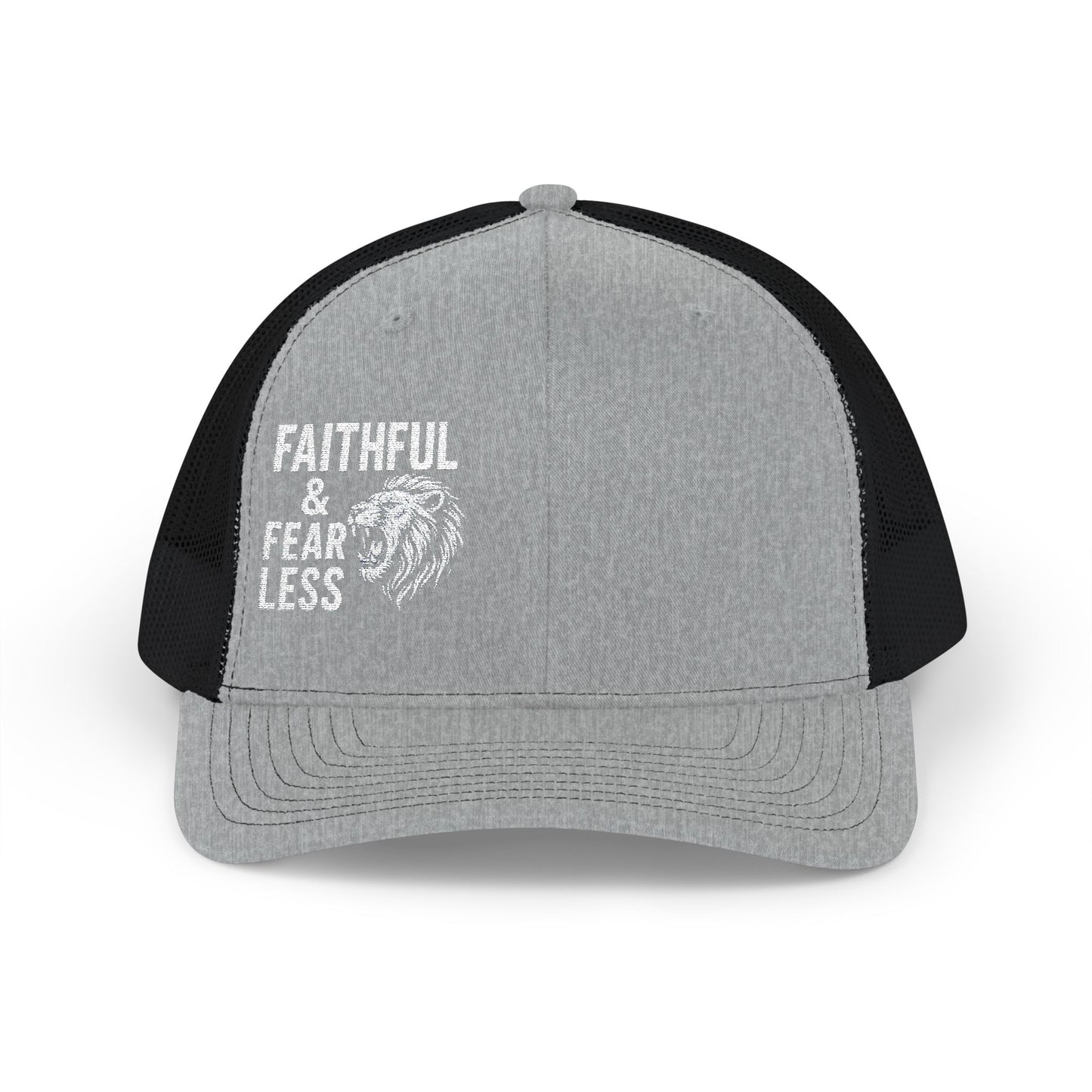 Faithful & Fearless Snapback Trucker Cap