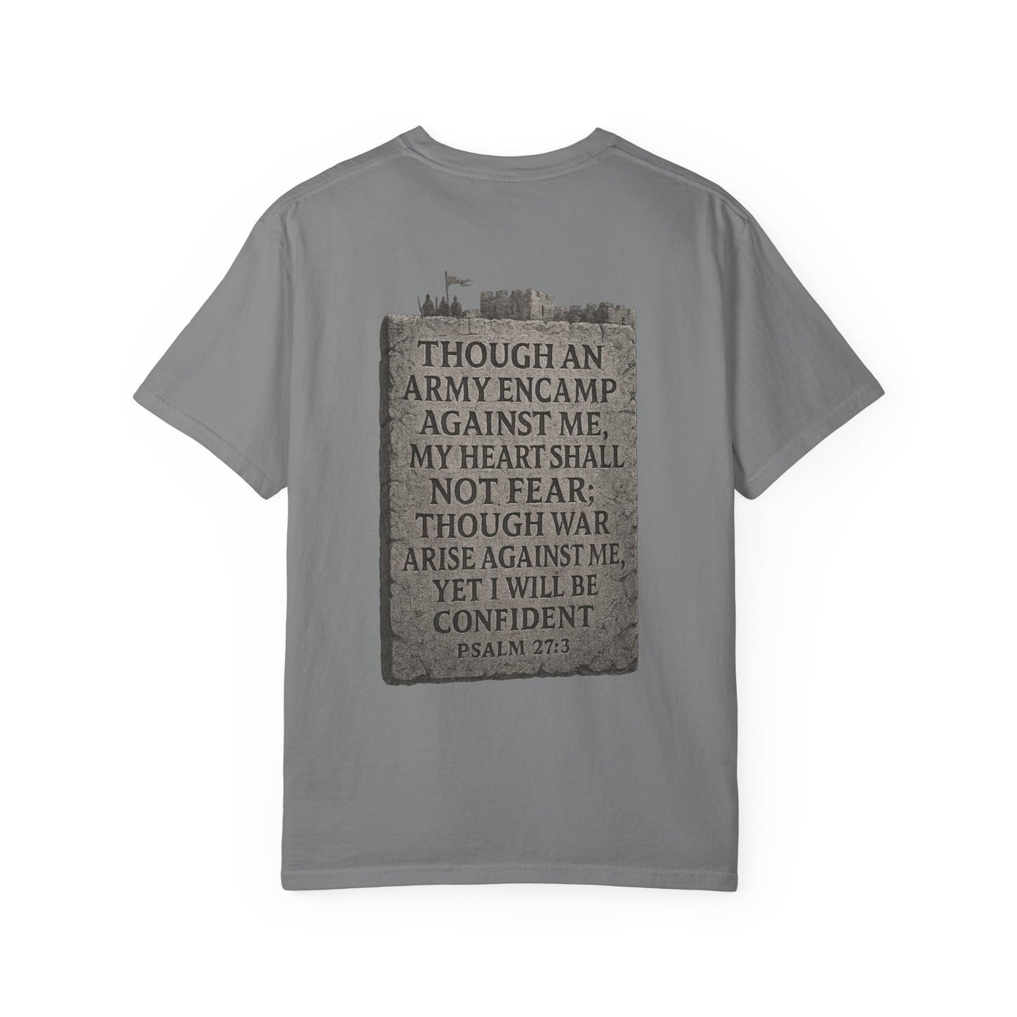 Though An Army Stands Against Me Short Sleeve