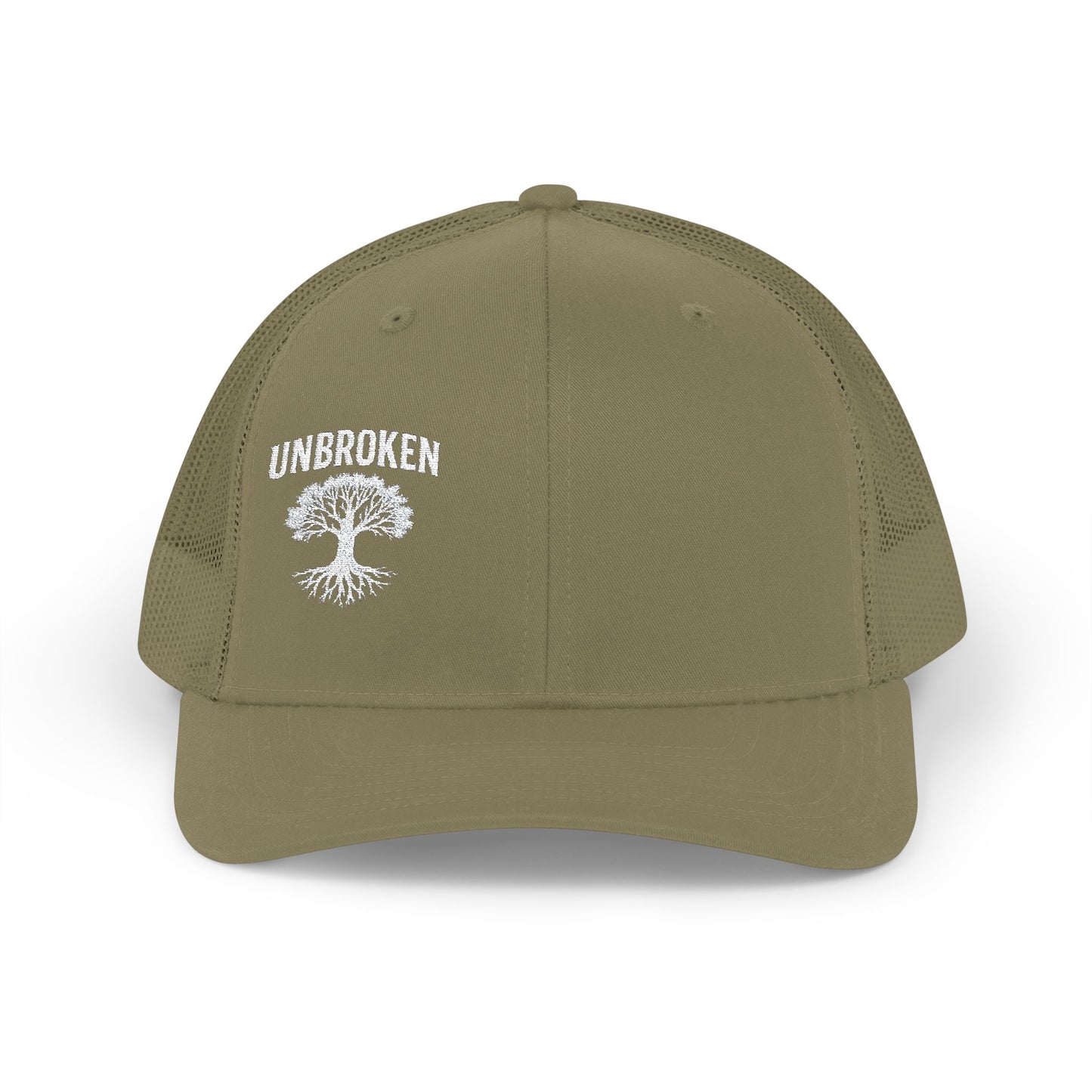Unbroken Embroidered Snapback Trucker Cap