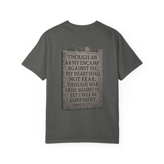 Though An Army Stands Against Me Short Sleeve